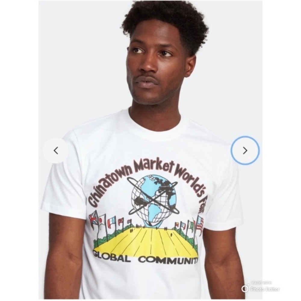 Chinatown Market World’s Fair Global Community T-Shirt Size XXL NWT